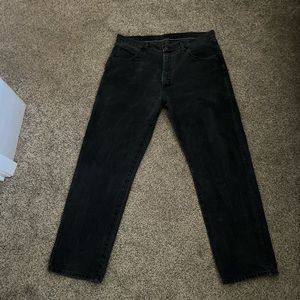 Vintage Rustler black washed jeans